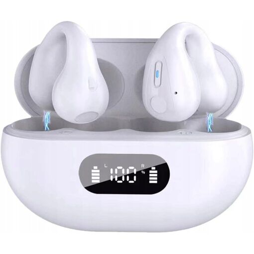Auriculares deportivos Bluetooth 5.3 DISHIQING con clip para la oreja