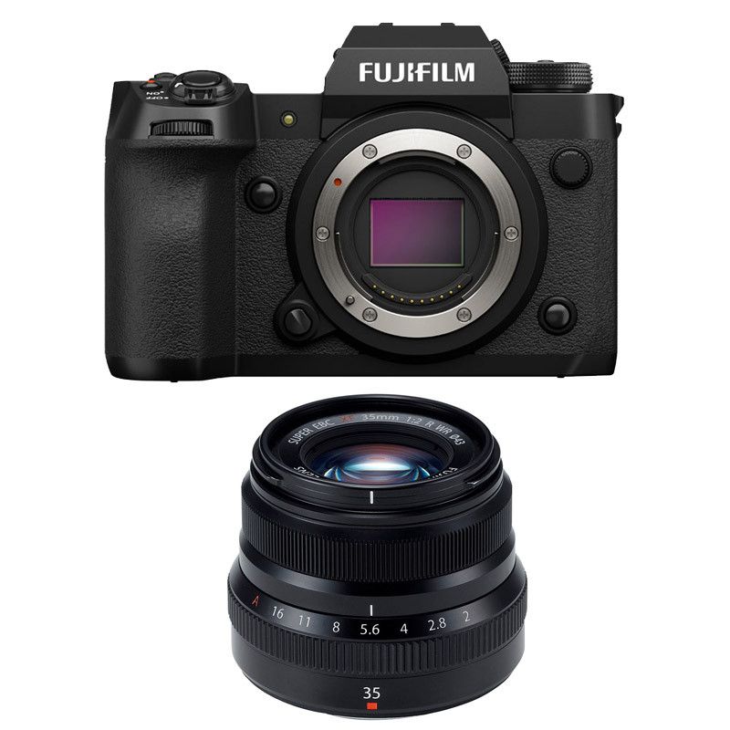 Cámaras Fujifilm X-H2 con Objetivo 35mm f/2 + Garantía de 3 Años