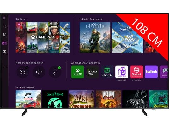 Samsung 43Q65C QLED 4K TV, 108 cm (43 inches)