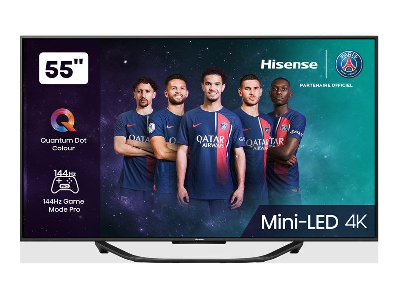 Hisense 55U7KQ - 55-Inch U7KQ Series LED Smart TV with QLED and 4K UHD (2160p) Resolution