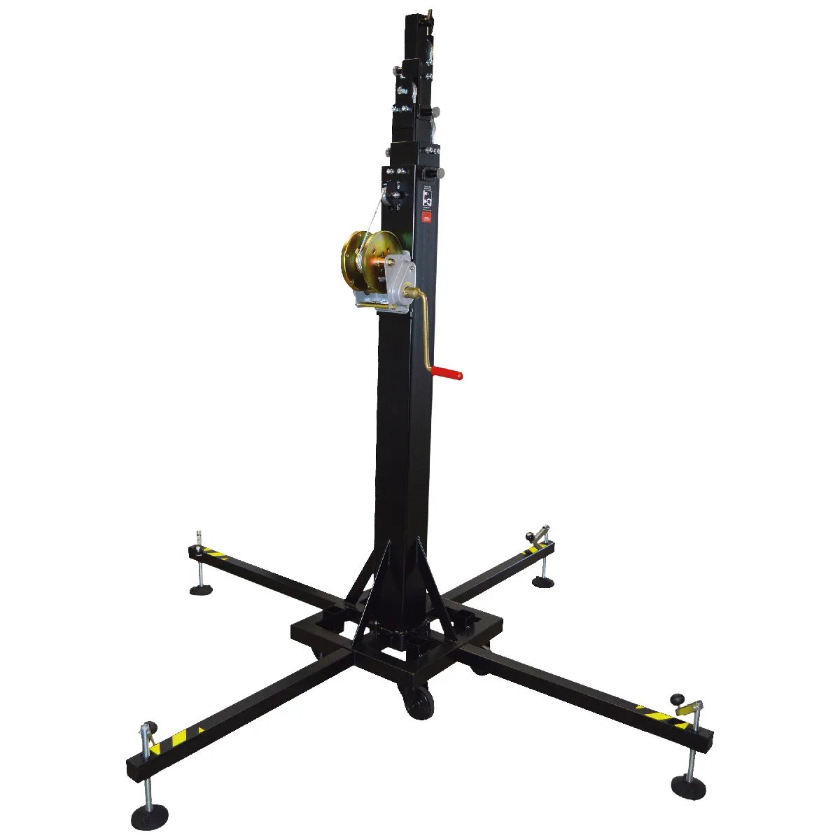 Showtec MT-200 Telescopic Lift Stand - Max Height 6.4m - Max Load 200kg