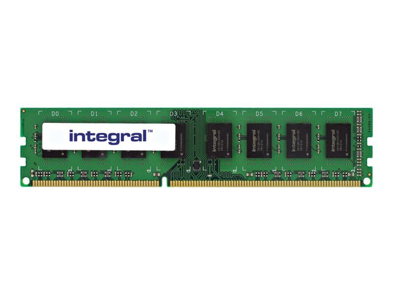 Integral 8GB DDR3 Memory Module (240-pin DIMM, 1600MHz, PC3-12800, CL11, 1.35V, Unbuffered, Non-ECC)