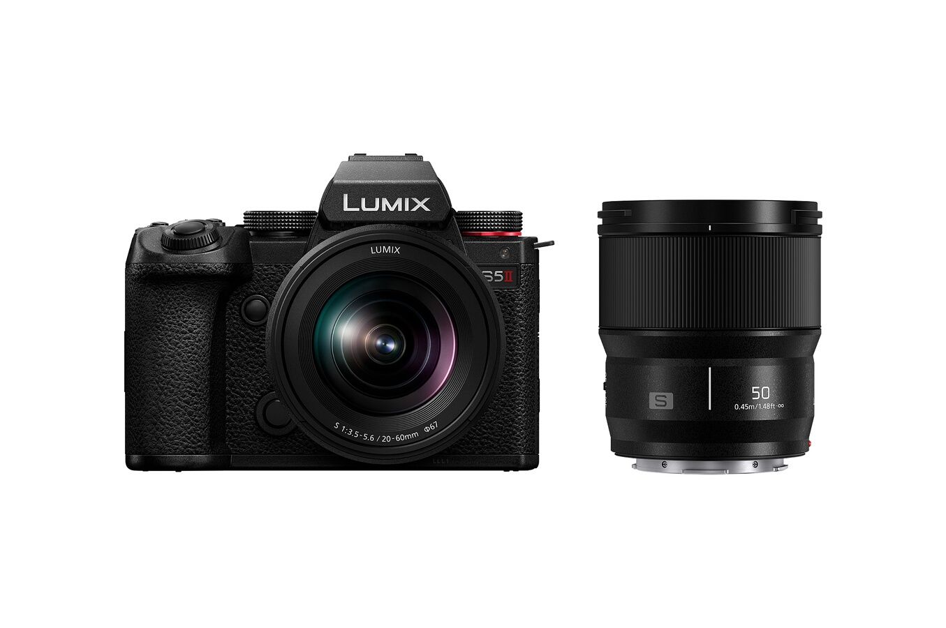Panasonic Lumix S5 Mark II Camera Kit with 20-60mm and 50mm Lenses
