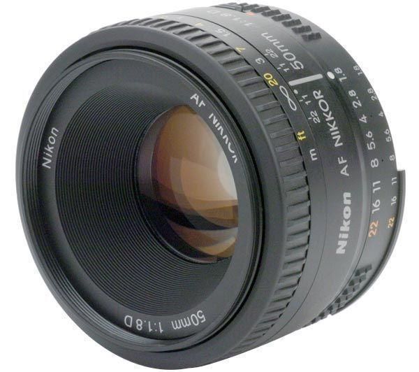 Nikon AF 50mm f/1.8D Lens - Nikon F Mount