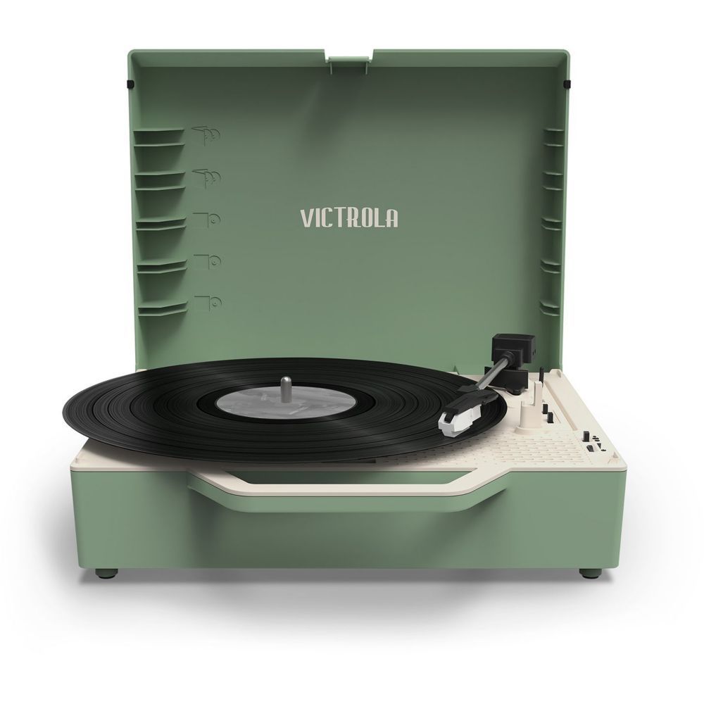VICTROLA RE-SPIN Eco Vinyl Player - Green