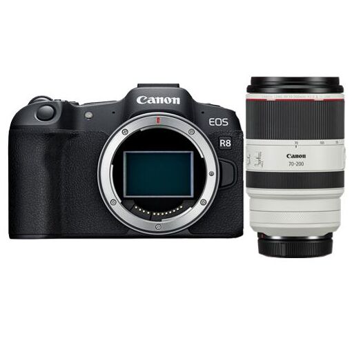 Canon EOS R8 Mirrorless Camera + RF 70-200mm f/2.8 L IS USM Lens