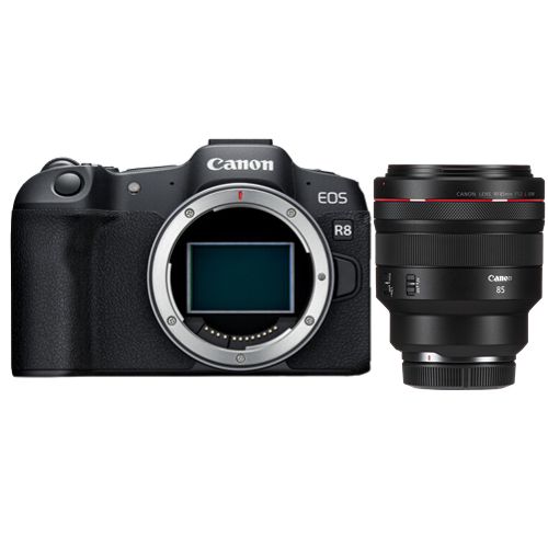 Canon EOS R8 Mirrorless Camera + RF 85mm f/1.2L USM Lens