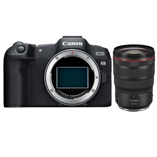 Cámera Canon EOS R8 + objetivo RF 24-70mm f/2.8L IS USM