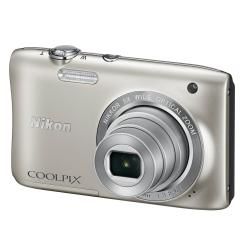 Nikon Coolpix S2900 - High Definition Digital Camera - 20.1MP - 5x Optical Zoom - Silver