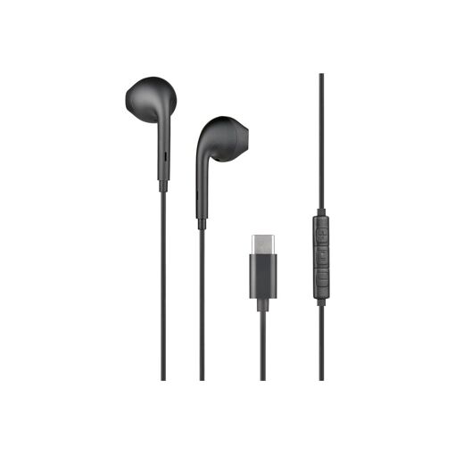 Auriculares BIGBEN Conectados con Micrófono - Negro