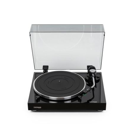 Thorens TD 204 A Black - Vinyl Plate with Belt Drive, Black Finish