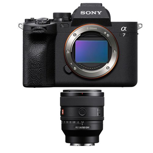 Sony Alfa A7 Mark IV Cuerpo + Objetivo FE 50mm f/1.4 GM