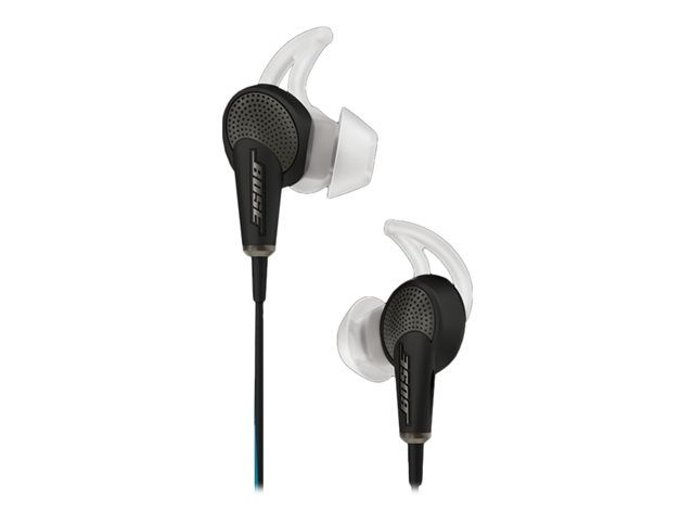 Bose QuietComfort 20 - Active Noise Cancelling Headphones - In-Ear - Wired - 3.5mm Jack - Black
