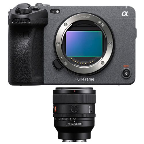 Sony Alpha FX3 Cinema Line Camera with FE 50mm f/1.4 GM Lens