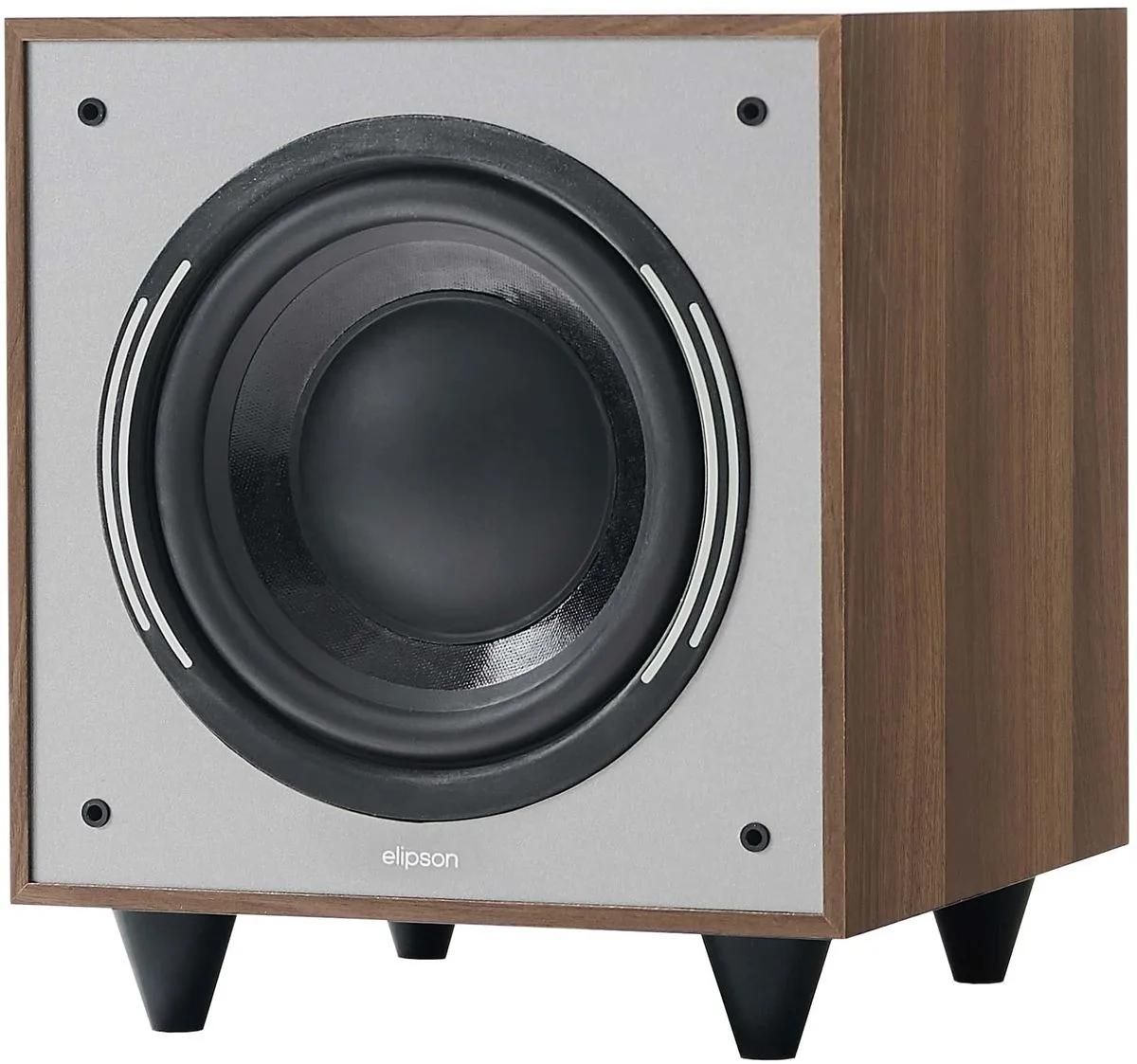 Elipson HORUS 8S Bass Cabinet - Dark Grey/Noyer