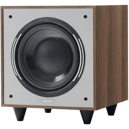 Elipson HORUS 8S Bass Cabinet - Dark Grey/Noyer