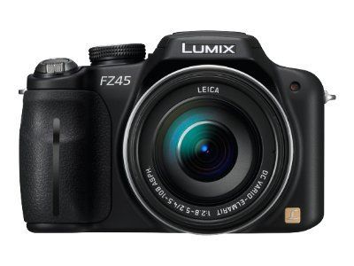 Panasonic Lumix DMC-FZ45 14.1MP Digital Bridge Camera Black