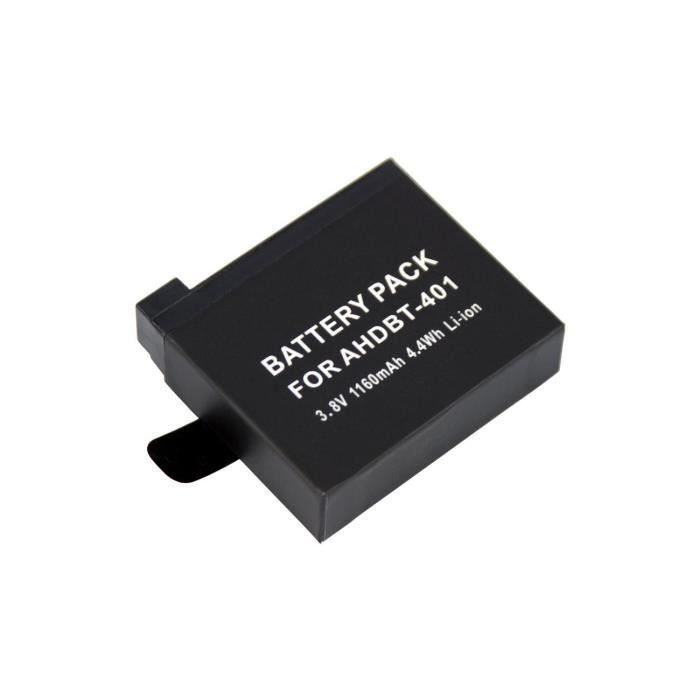 Batería POWERSMART de 1160 mAh y 3,8 V para GoPro Hero 4 AHDBT-401