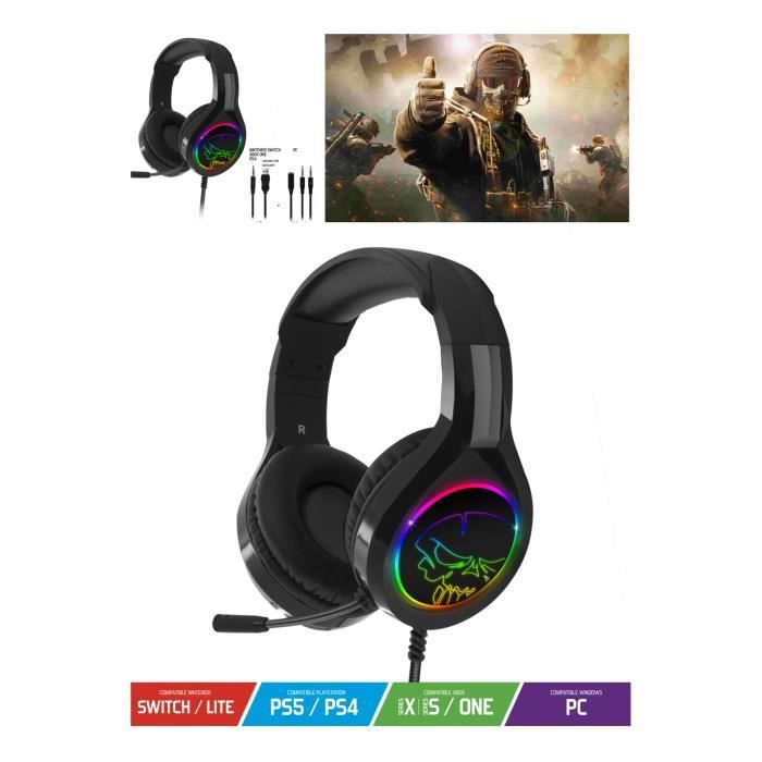 Auricular de juego Spirit of Gamer PH8