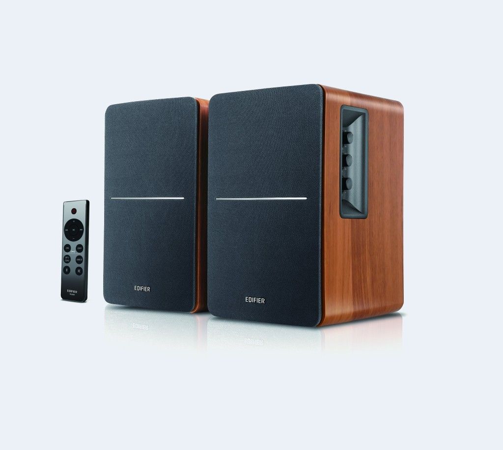 Edifier R1280DB Wireless Speakers, Black Wood, 42W