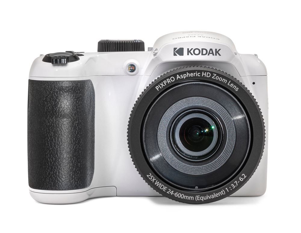 Kodak Pixpro Astro Zoom AZ255 Digital Bridge Camera - 16.3MP, 25x Optical Zoom, White