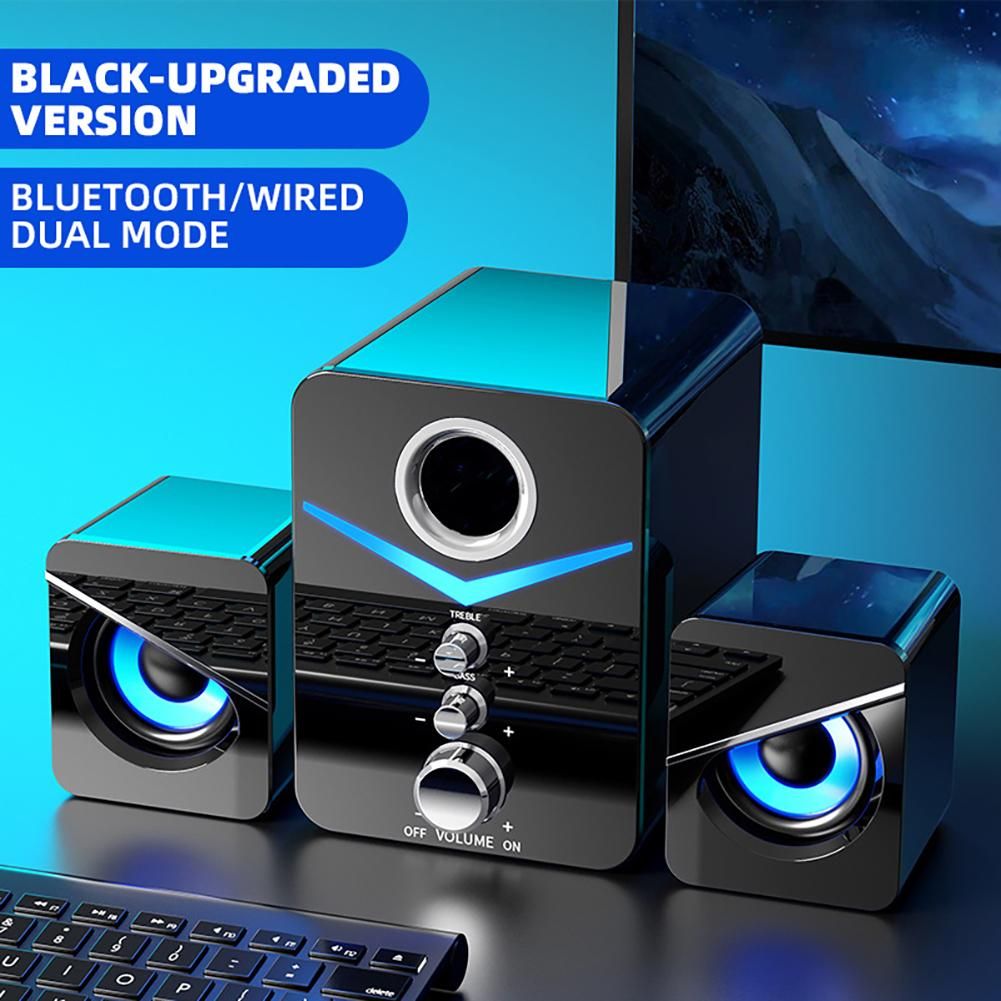Nokksackk Computer Speakers Bluetooth 5.0 Desktop Audio System