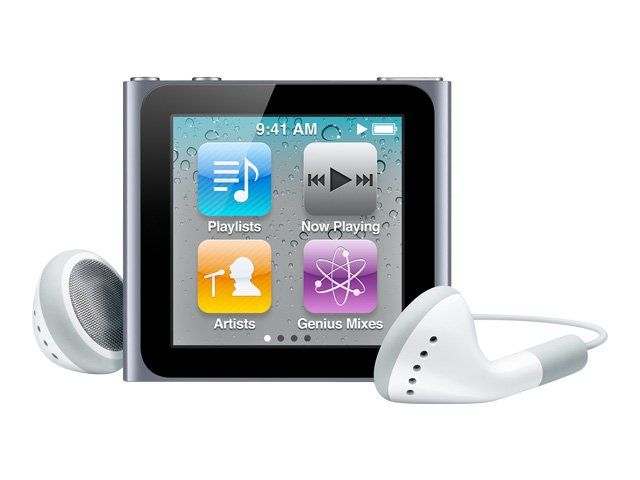 Apple iPod nano 6th Generation, 8GB, Silver