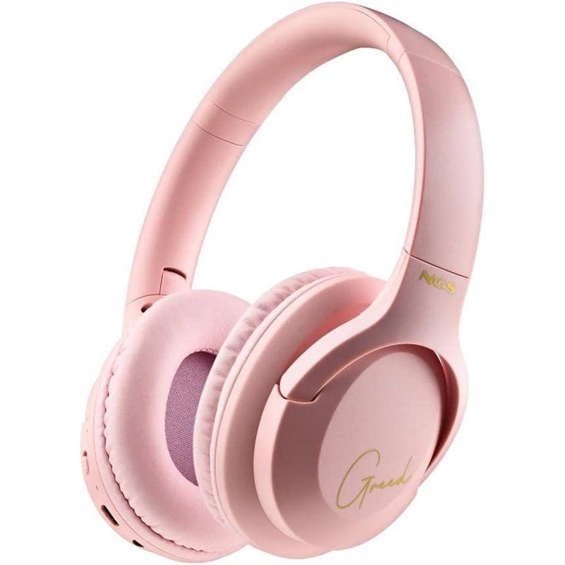 NGS Artica Greed - Wireless Stereo Headphones with Microphone, Over-Ear, Bluetooth, 3.5mm Jack