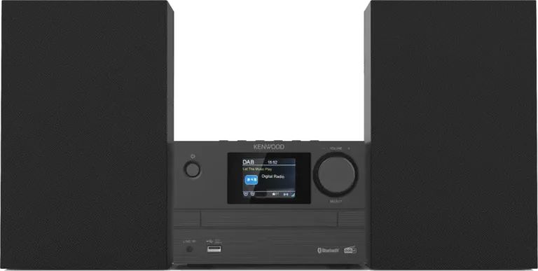 Kenwood M-525DAB Micro Hi-Fi System - Black