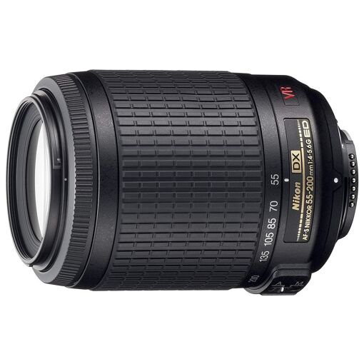 Lente Nikkor AF-S DX VR Zoom 55-200mm f/4-5.6G IF-ED