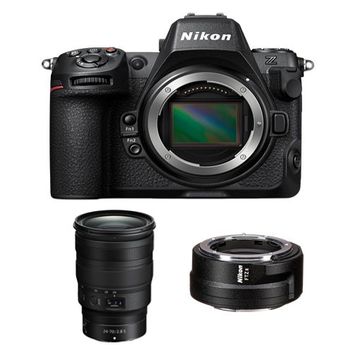 Nikon Z8 Camera Body + FTZ II Adapter + Nikon Z 24-70mm f/2.8 S NIKKOR Lens