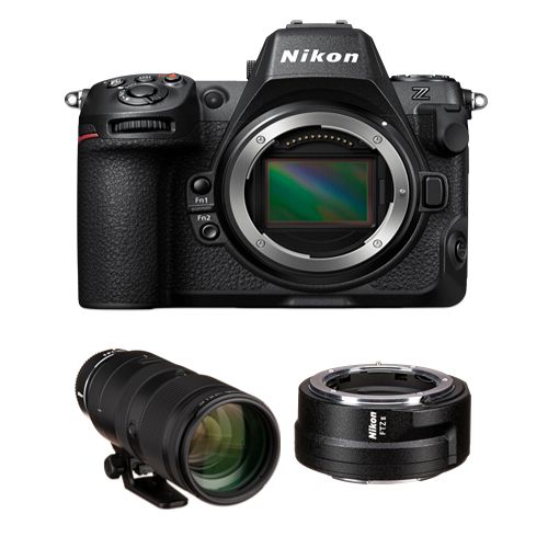 Nikon Z8 Camera Body + FTZ II Adapter + Nikon Z 70-200mm f/2.8 VR S NIKKOR Lens