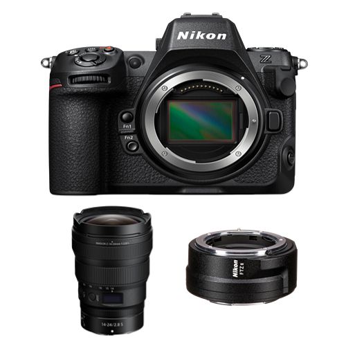 Nikon Z8 Camera Body + FTZ II Adapter + Nikon Z 14-24mm f/2.8 S NIKKOR Lens