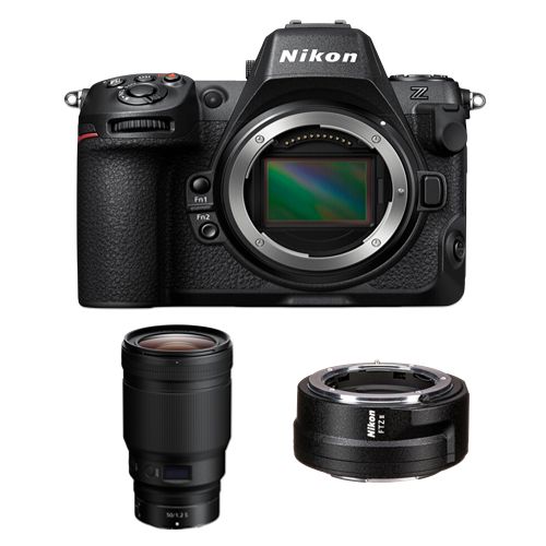Nikon Z8 Camera Body + FTZ II Adapter + Nikon Z 50mm f/1.2 S Nikkor Lens