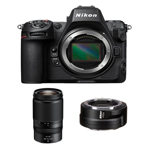 Nikon Z8 Camera Kit with FTZ II Adapter and Nikon Z 28-75mm f/2.8 NIKKOR Lens