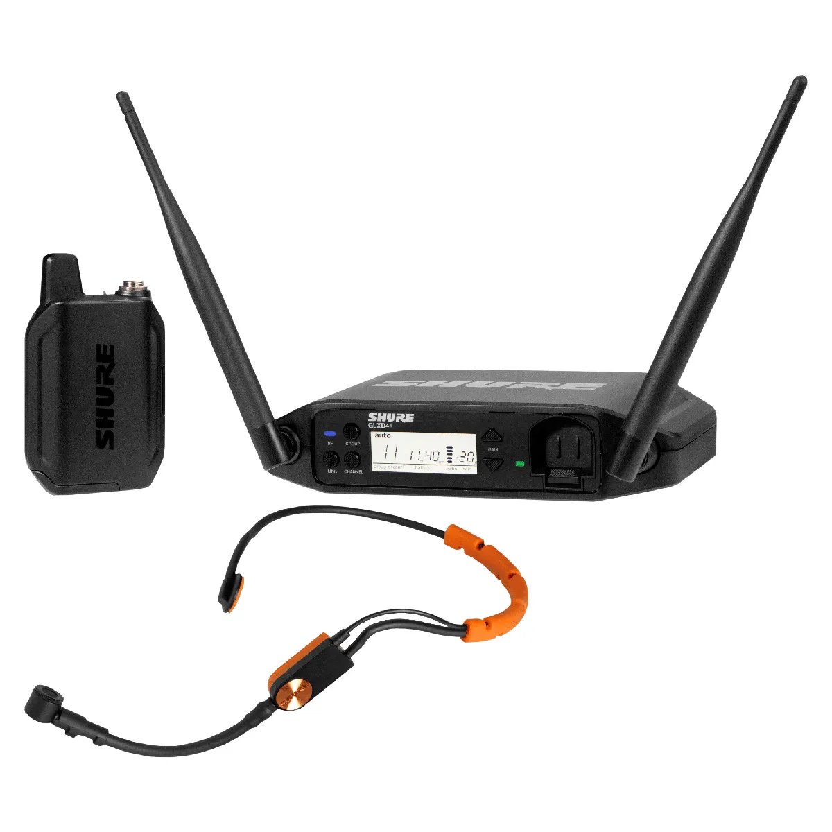 Shure GLXD14+ SM31 - Wireless Headset Microphone System - Digital - Z4 Frequency Band (2.4/5.8 GHz)