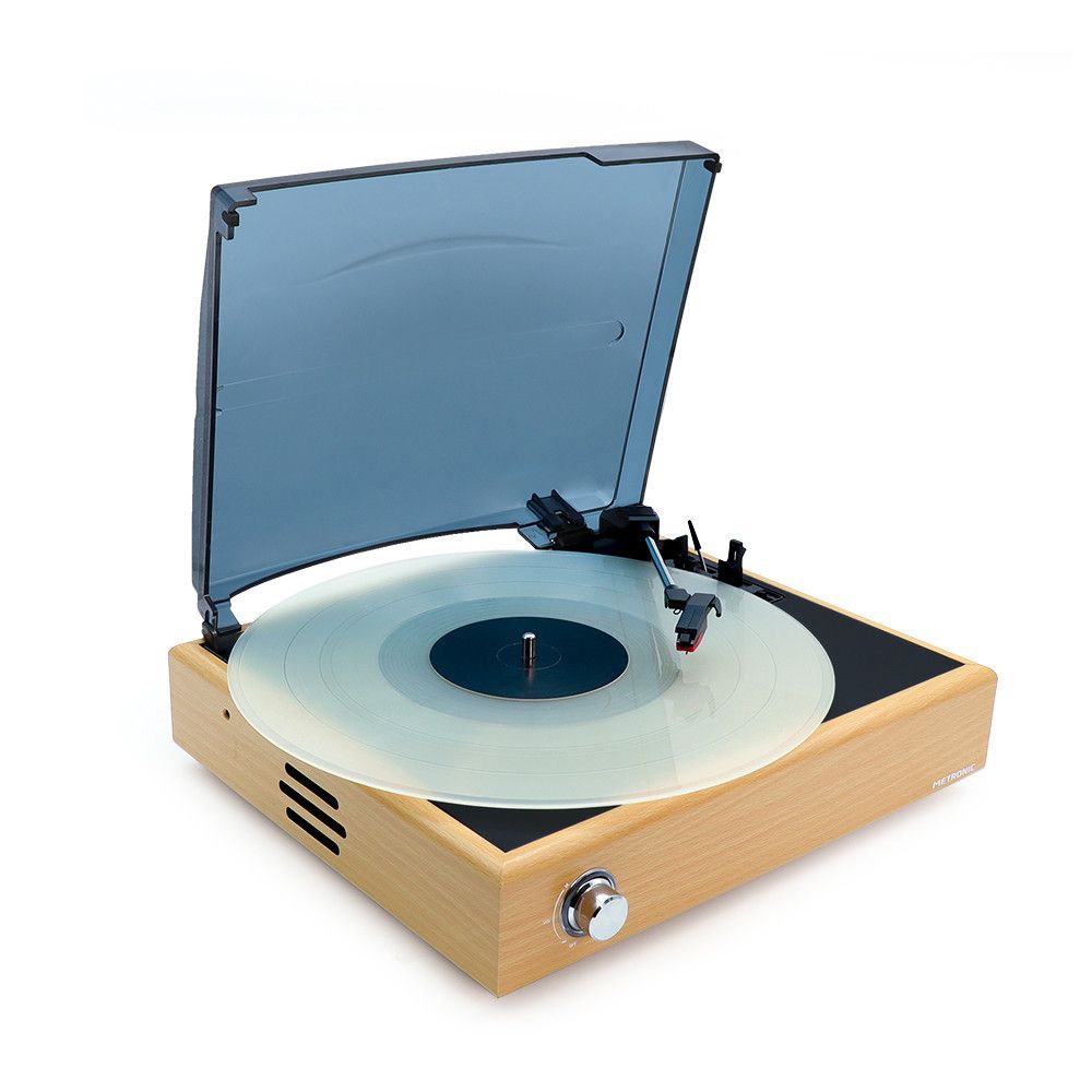 Metronic Vinyl Turntable with Built-in Speakers