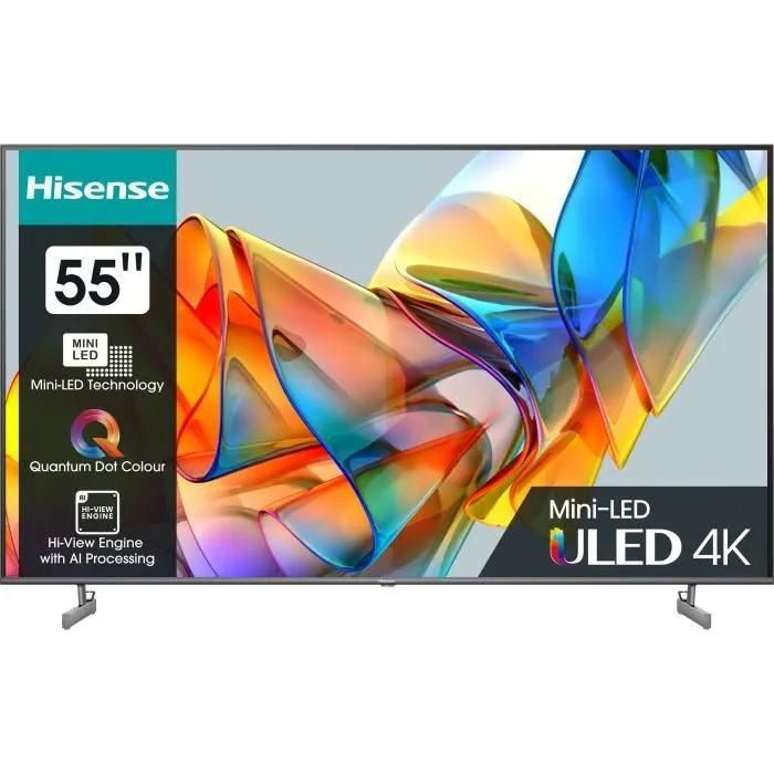 Hisense 55U6KQ - 55" LED Smart TV with QLED and 4K UHD