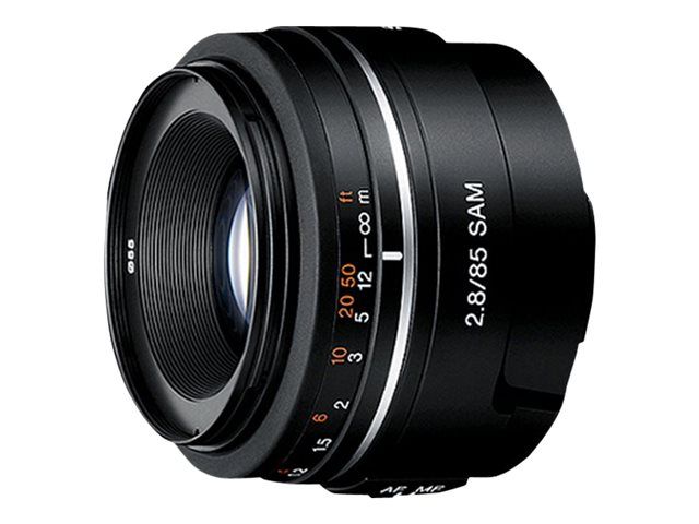 Sony SAL85F28 Telephoto Lens - 85mm - f/2.8 - Sony A-mount - for SLT-A57, SLT-A58, SLT-A65