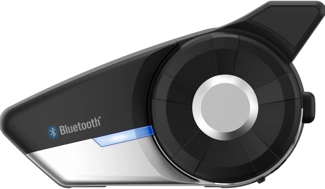 Sena 20S Evo Bluetooth Communication System for Motorcycles with HD Speakers - Black
