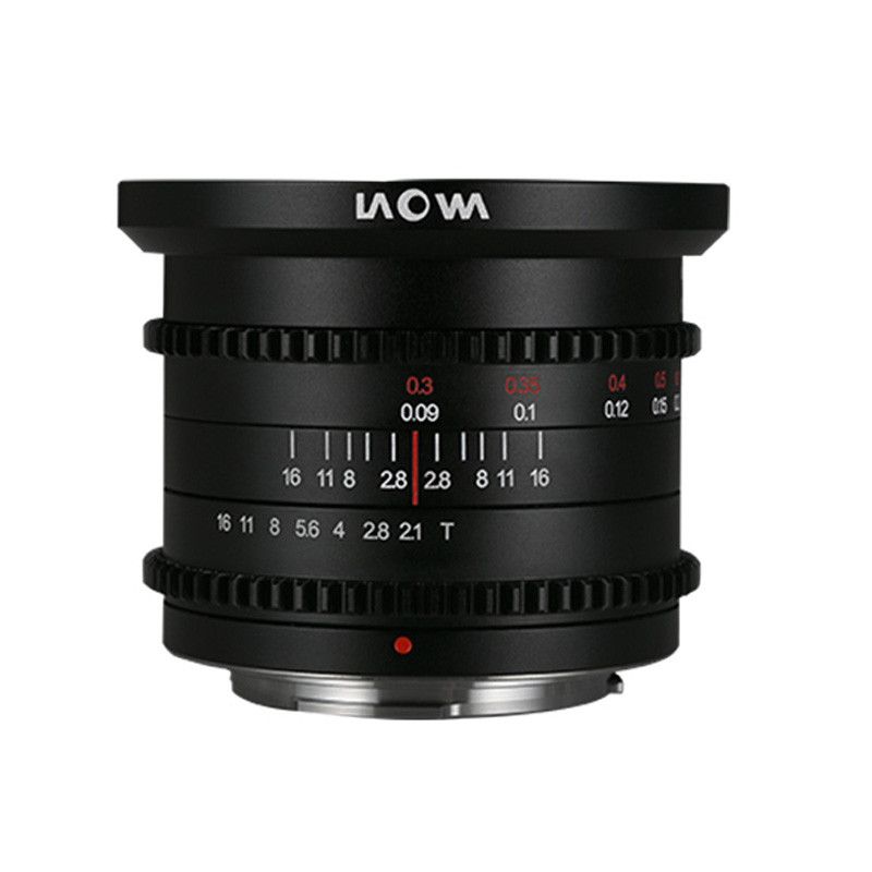 Laowa 6mm T2.1 Zero-D MFT Cine Lens, Micro 4/3 Mount