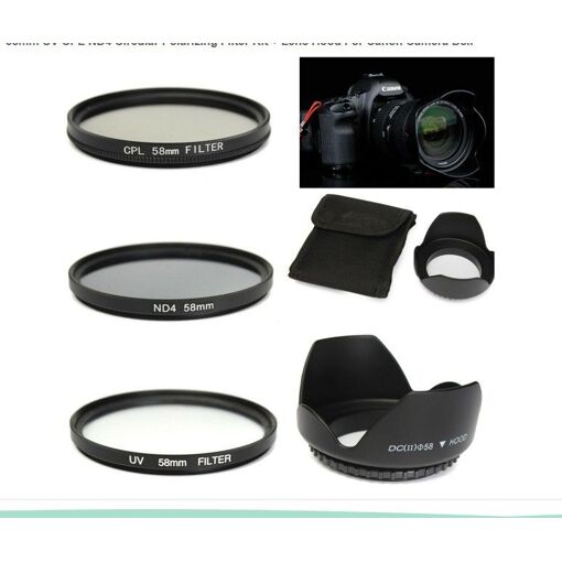 Filtre polarisant circulaire Greatmall 58 mm