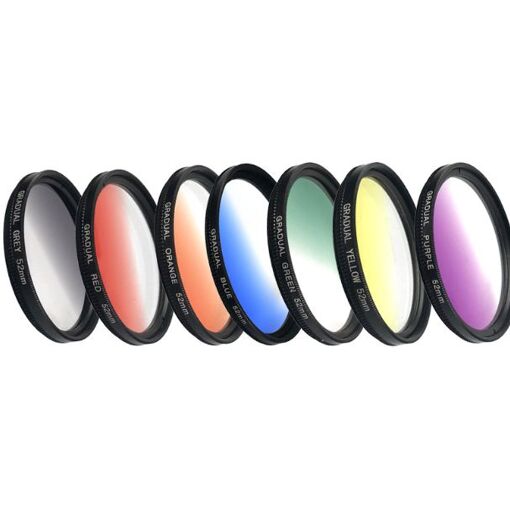 Greatmall 52mm Color Graded Lens Filter for Canon, Nikon, Sony, Pentax, Olympus, Fuji DSLR