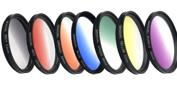 Greatmall 52mm Color Graded Lens Filter for Canon, Nikon, Sony, Pentax, Olympus, Fuji DSLR