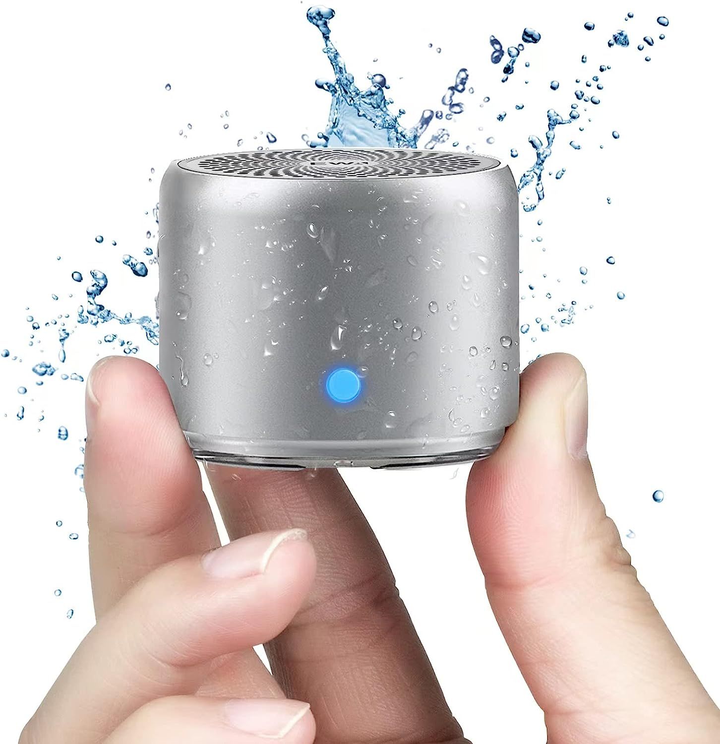 Greatmall Mini Bluetooth Portable Speaker with Extra Bass, 12hr Battery Life, IP67 Waterproof, Perfect for Shower, Room, Bike, Car