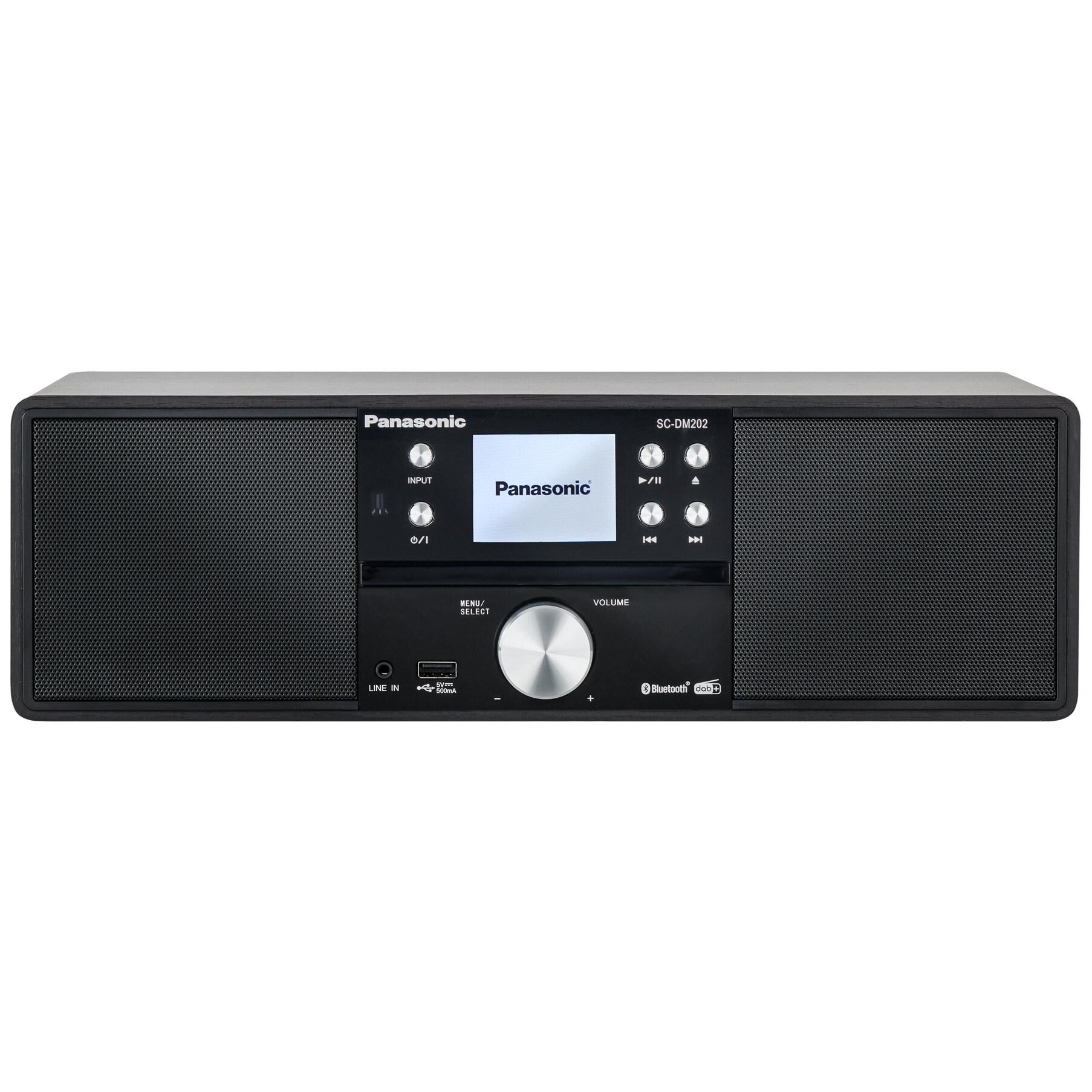 Sistema de audio para el hogar Panasonic, 24 W, Negro