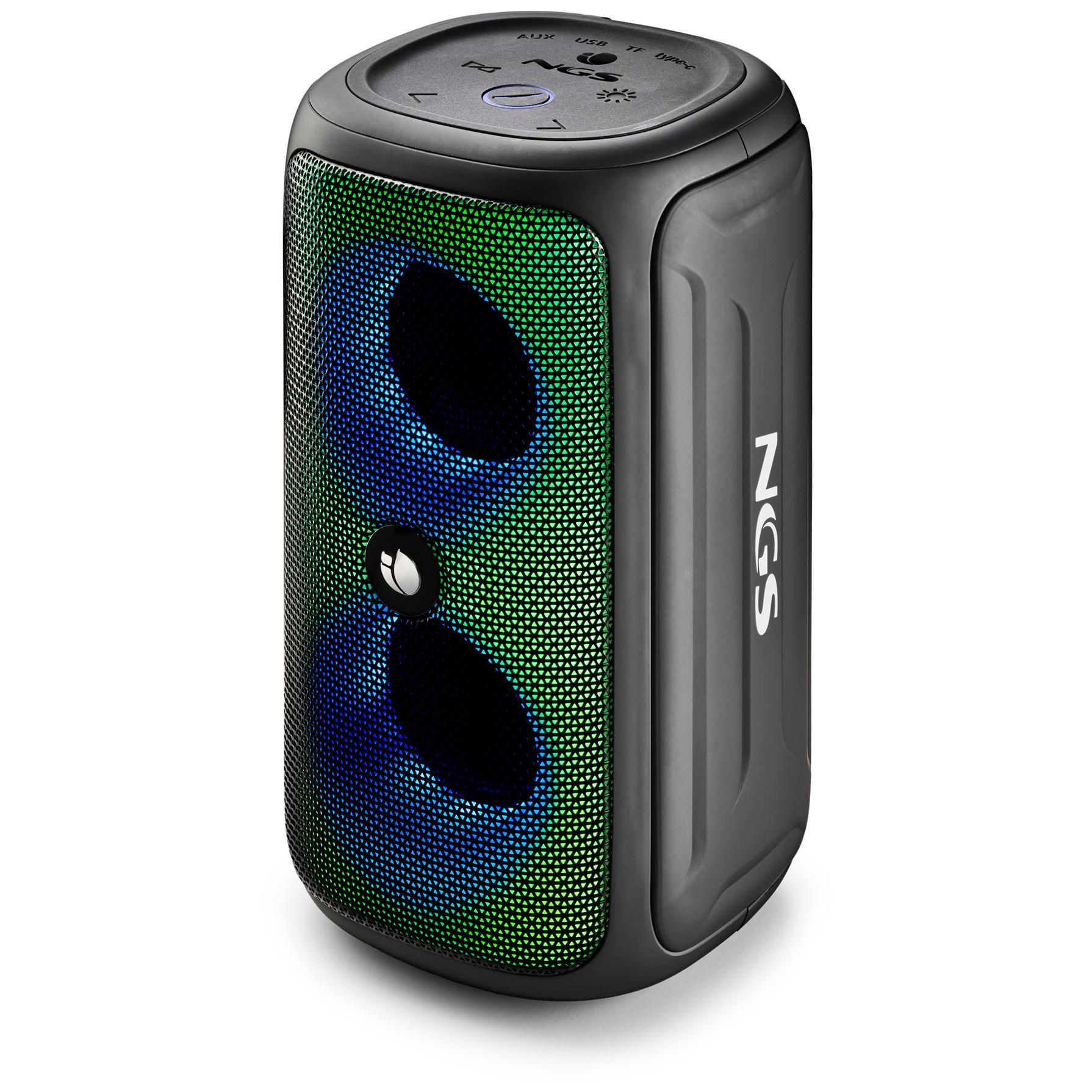 NGS Roller Beast Speaker - Wireless Bluetooth Speaker - 32W - Black
