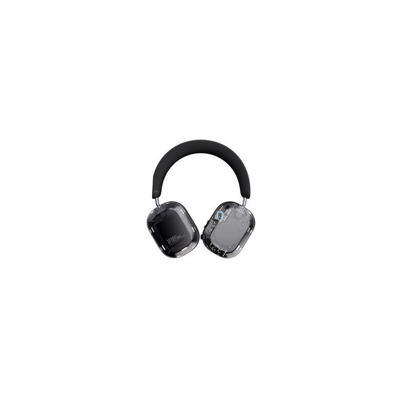Casque audio sans fil Bluetooth Mondo par Defunc Transparent