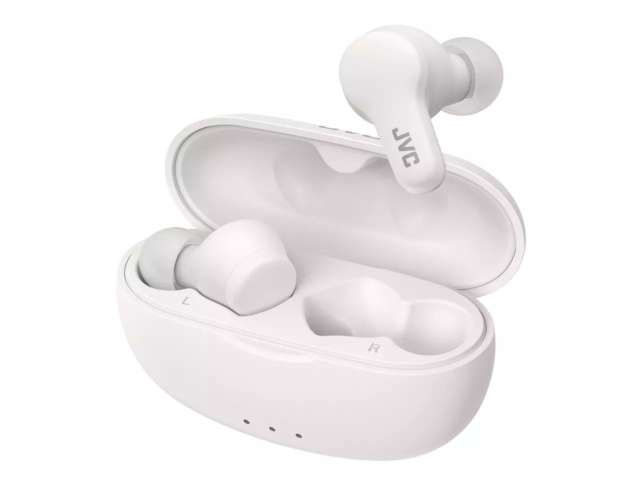 JVC True Wireless Earbuds HA-Z77T (White, Medium/Large)