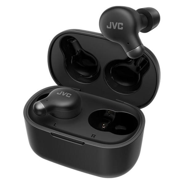 JVC HA-A25T - True Wireless Earbuds with Microphone - Bluetooth - Active Noise Cancellation - Black